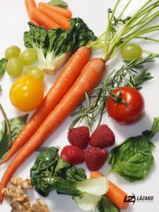 Verduras, frutas y proteínas para perder barriga